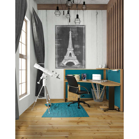 Image of 'European Icon Blueprint I' by Ethan Harper Canvas Wall Art,26 x 40