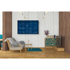 'Sailing Infograph' by Ethan Harper Canvas Wall Art,40 x 26