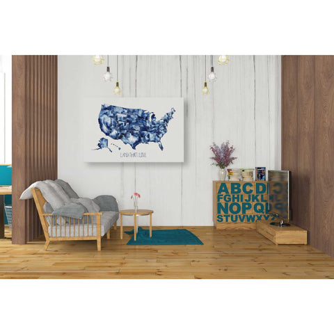 Image of 'Land that I Love' by Grace Popp Canvas Wall Art,40 x 26