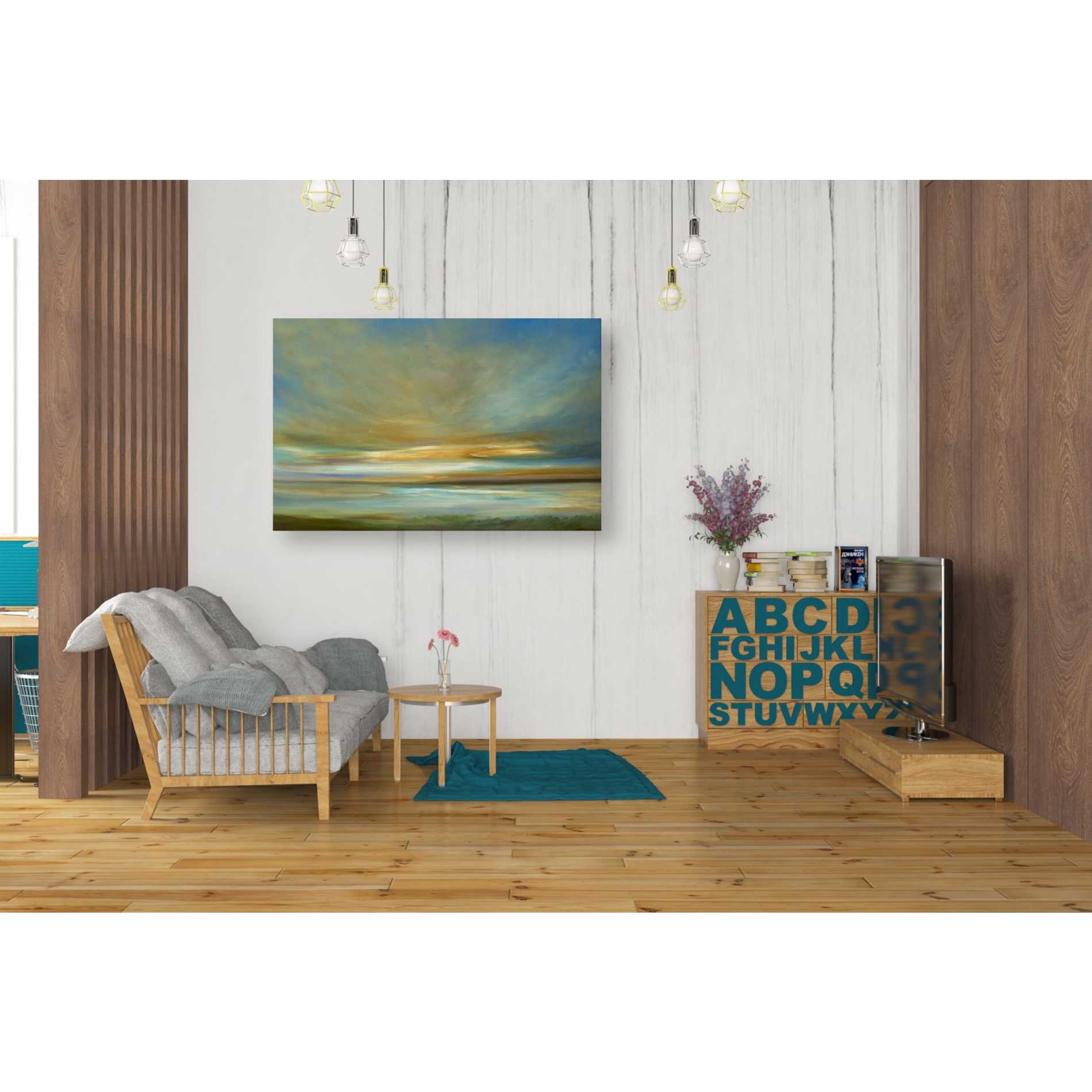 'Light on the Dunes' by Sheila Finch Giclee Canvas Wall Art