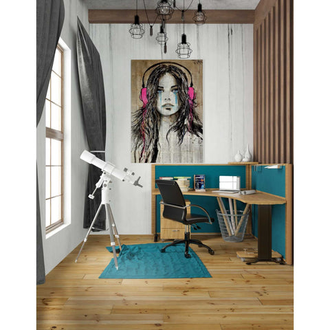 Image of 'Wired for Sound' by Loui Jover, Canvas Wall Art,26 x 40