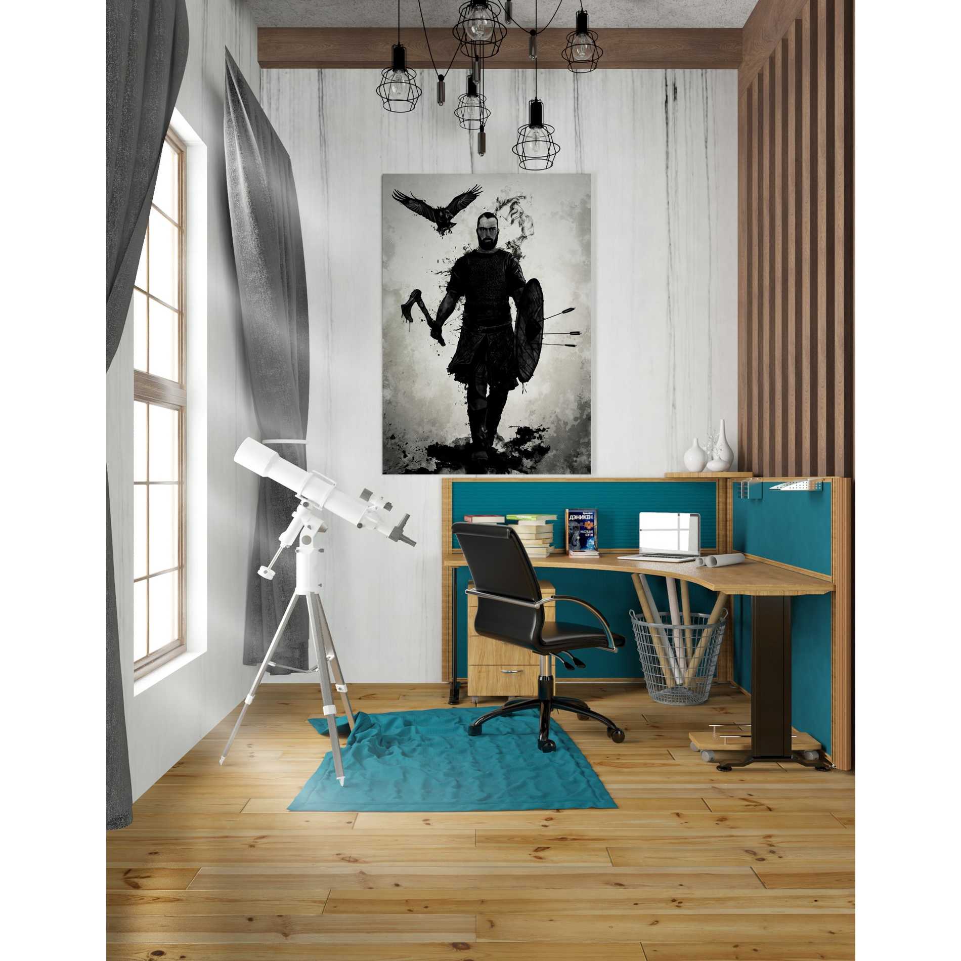 "To Valhalla" by Nicklas Gustafsson, Giclee Canvas Wall Art
