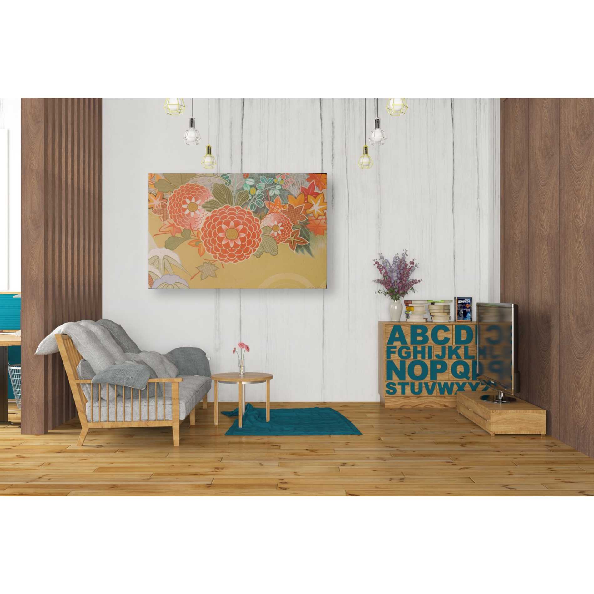 'Fukaaki' by Zigen Tanabe, Giclee Canvas Wall Art