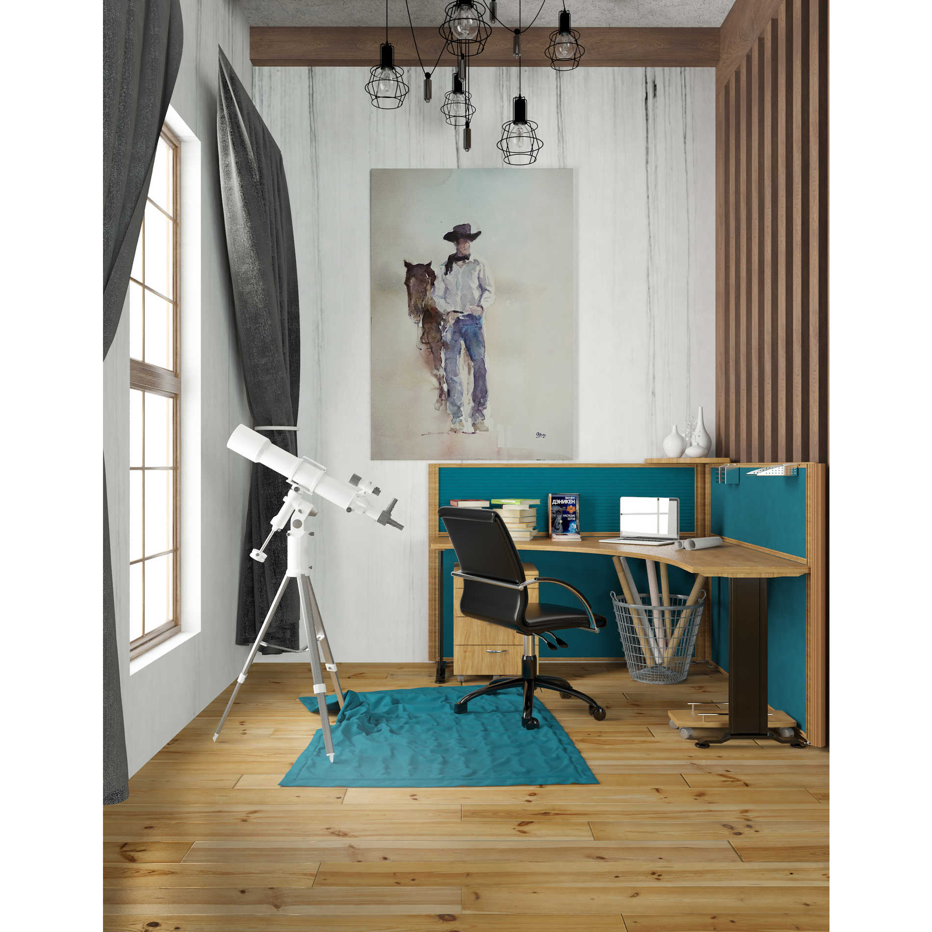 'Lucid' by Oscar Alvarez Pardo, Canvas Wall Art,26 x 40