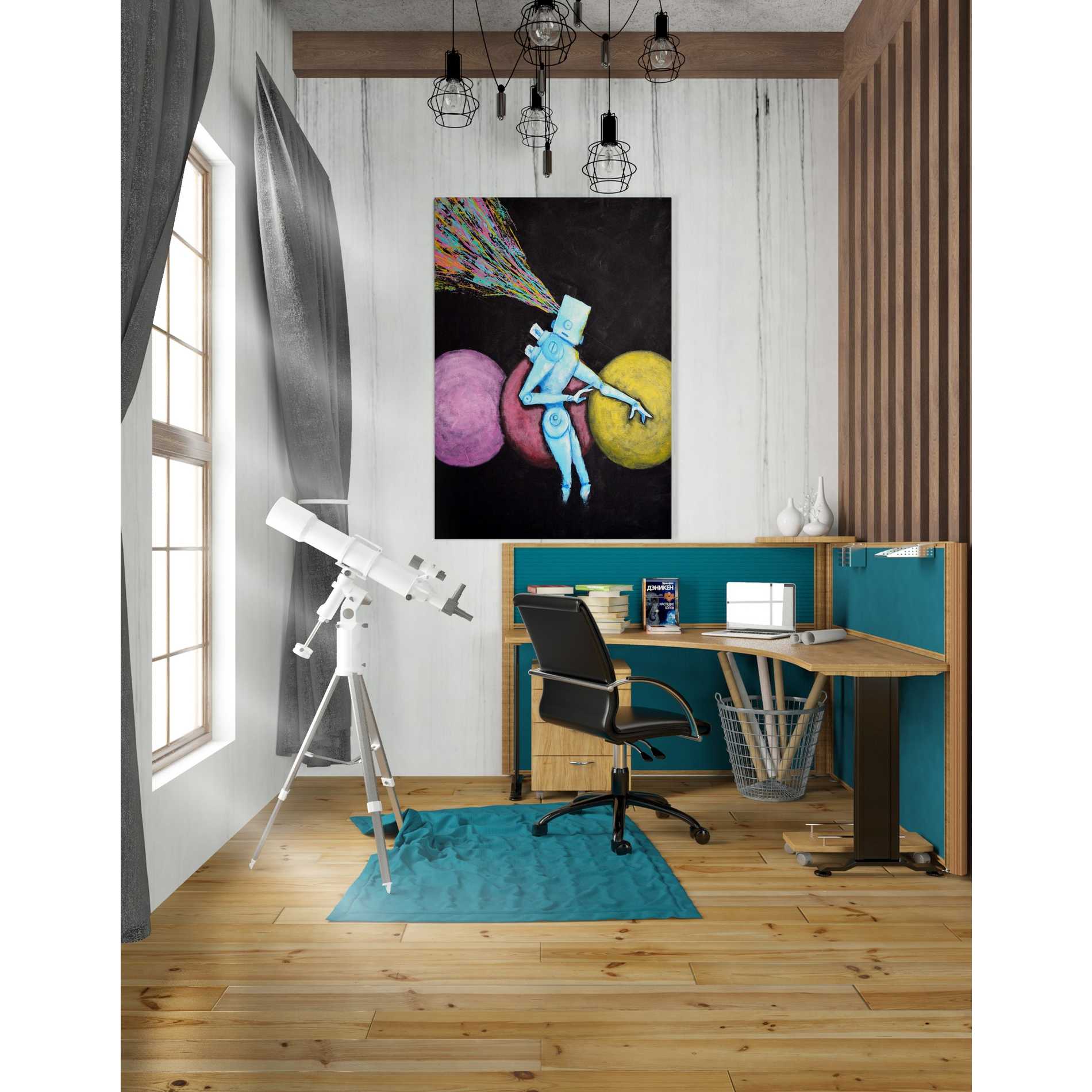 'Breakout' by Craig Snodgrass, Canvas Wall Art,26 x 40