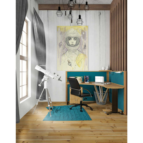 Image of 'Space Queen Gold' by Craig Snodgrass, Canvas Wall Art,26 x 40