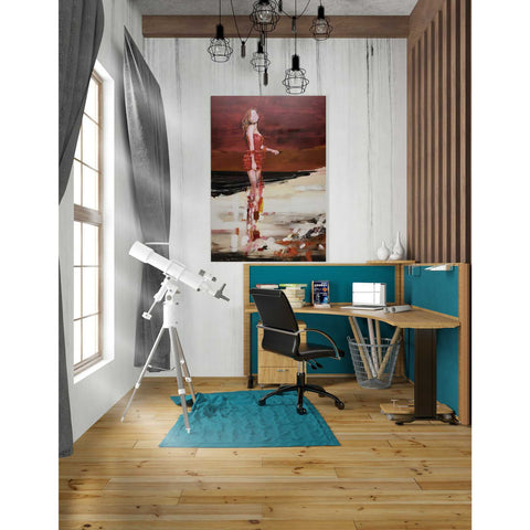 Image of 'In Red' by Oscar Alvarez Pardo, Canvas Wall Art,26 x 40