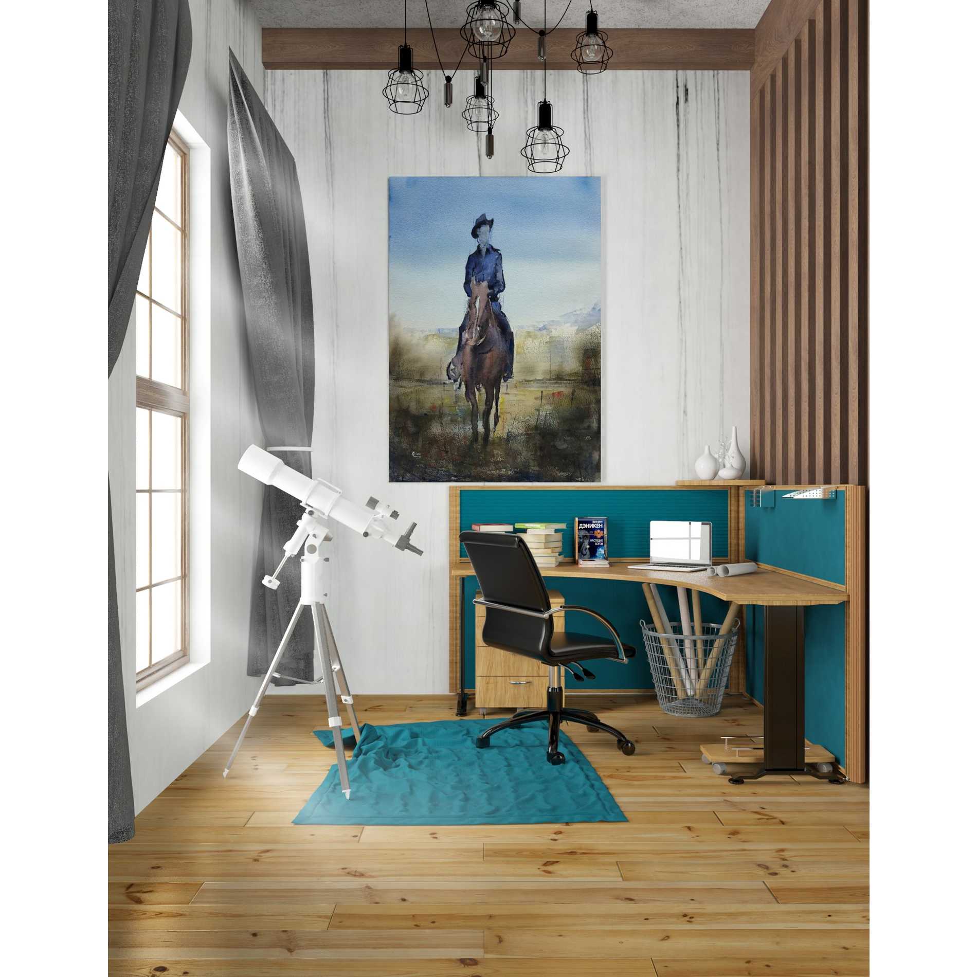 'In The Calm' by Oscar Alvarez Pardo, Canvas Wall Art,26 x 40
