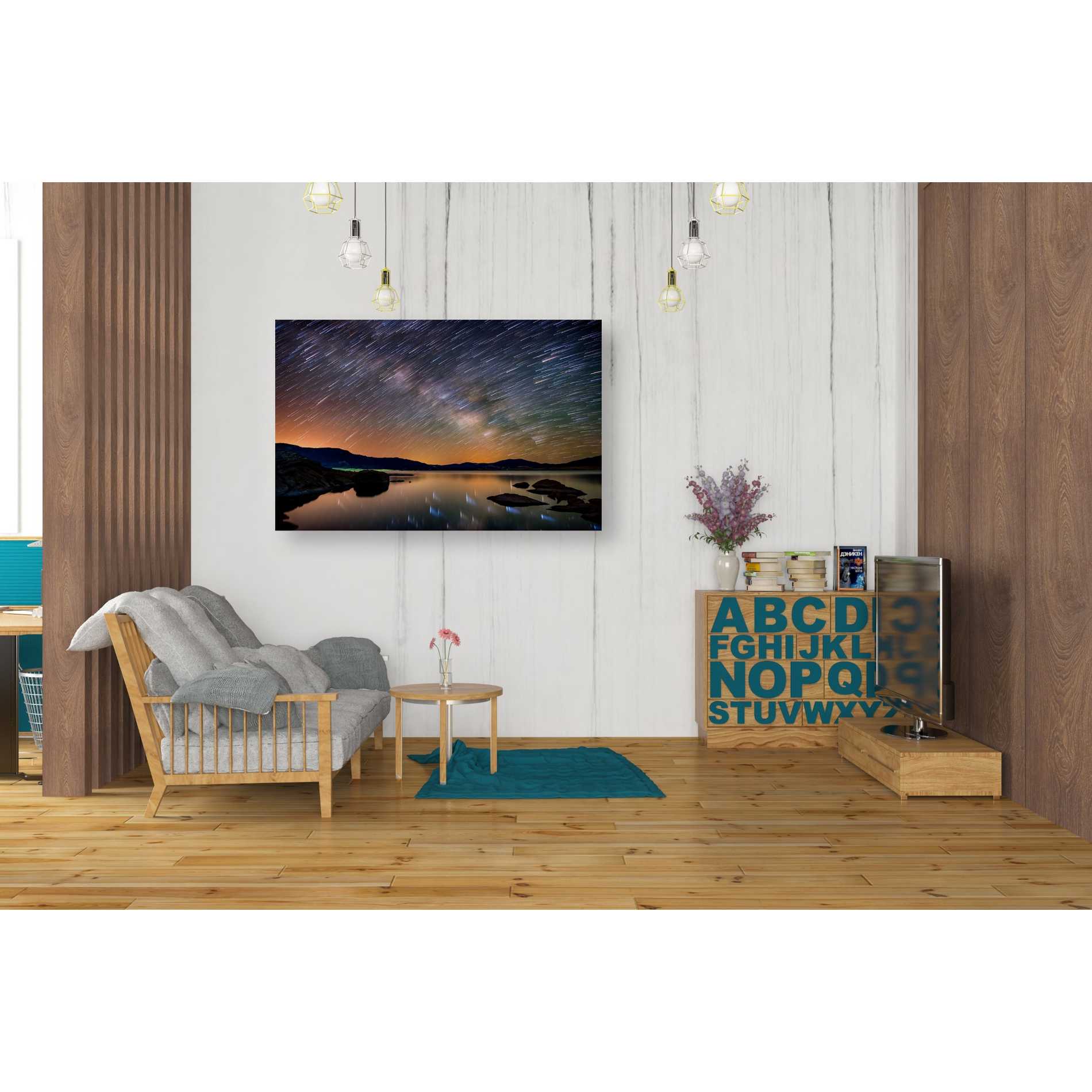 'Comet Storm' by Darren White, Canvas Wall Art,26 x 40