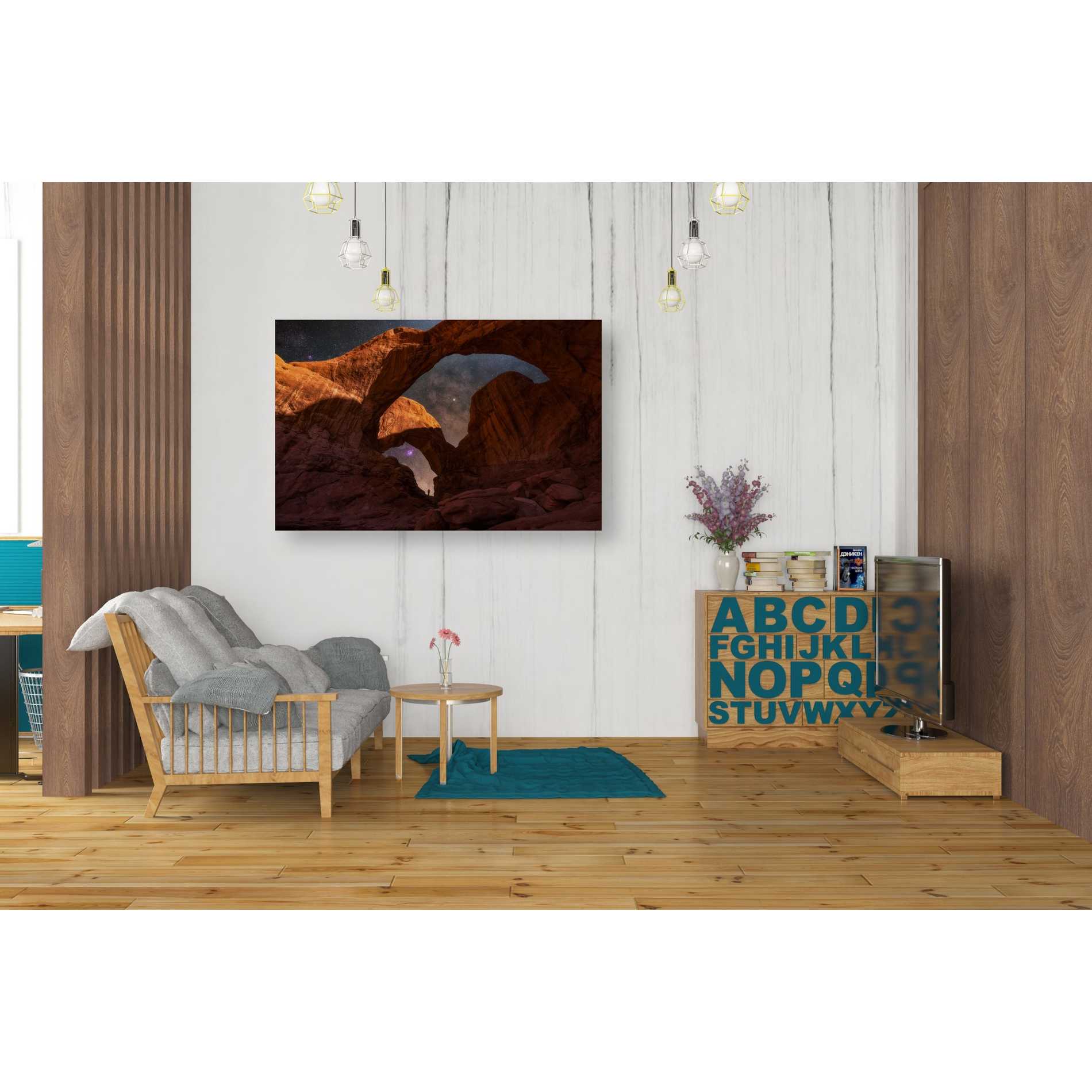 'Explore The Night' by Darren White, Canvas Wall Art,26 x 40