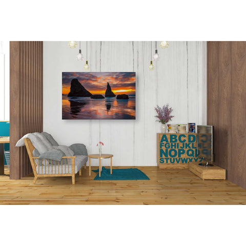 Image of 'Late Night Cloud Dance' by Darren White, Canvas Wall Art,26 x 40