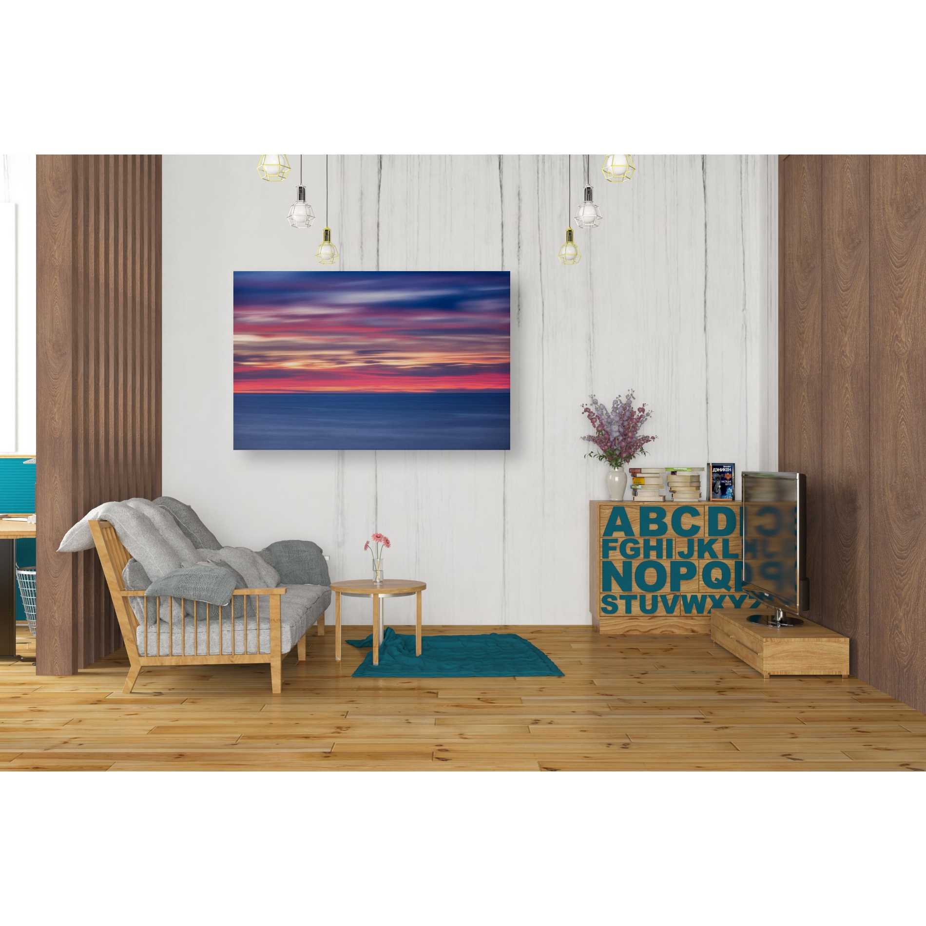 'One Minute Sunrise' by Darren White, Canvas Wall Art,26 x 40