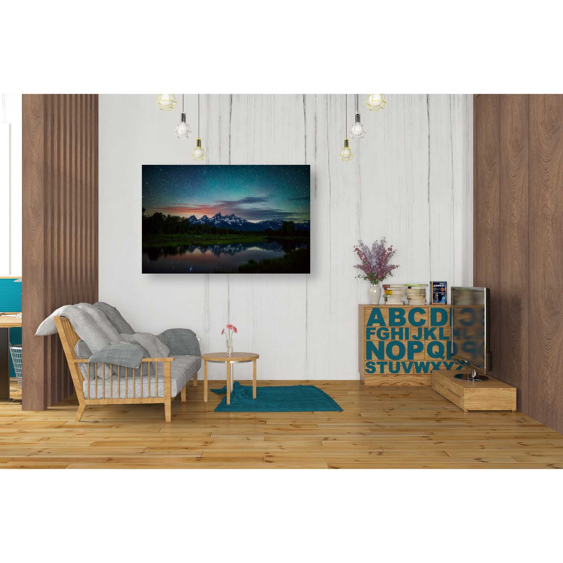'Schwabacher Nights' by Darren White, Canvas Wall Art,26 x 40