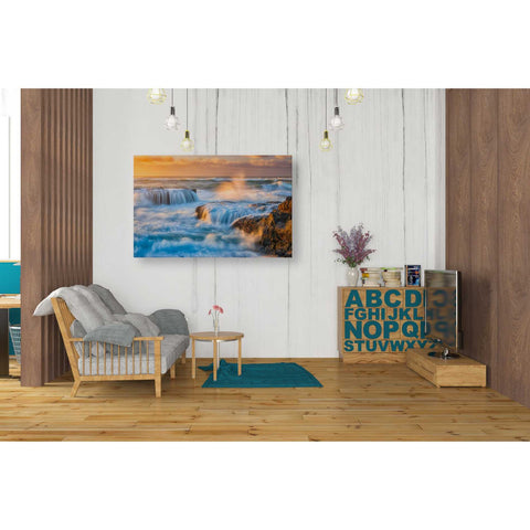 Image of 'Sunset Fury' by Darren White, Canvas Wall Art,26 x 40