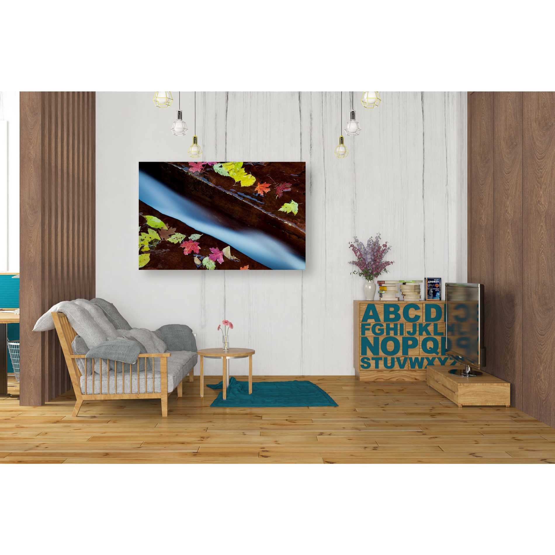 'A Cut in the Terrace,' Canvas Wall Art,26 x 40