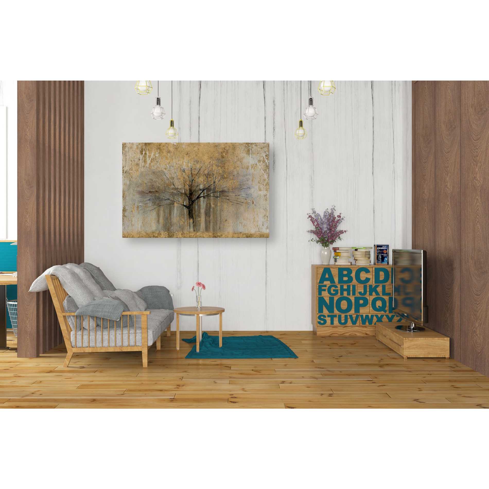 'Open Arms Gold' by Avery Tillmon, Canvas Wall Art,26 x 40