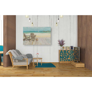 "Seaside Morning 1" by Danhui Nai, Giclee Canvas Wall Art,26 x 40