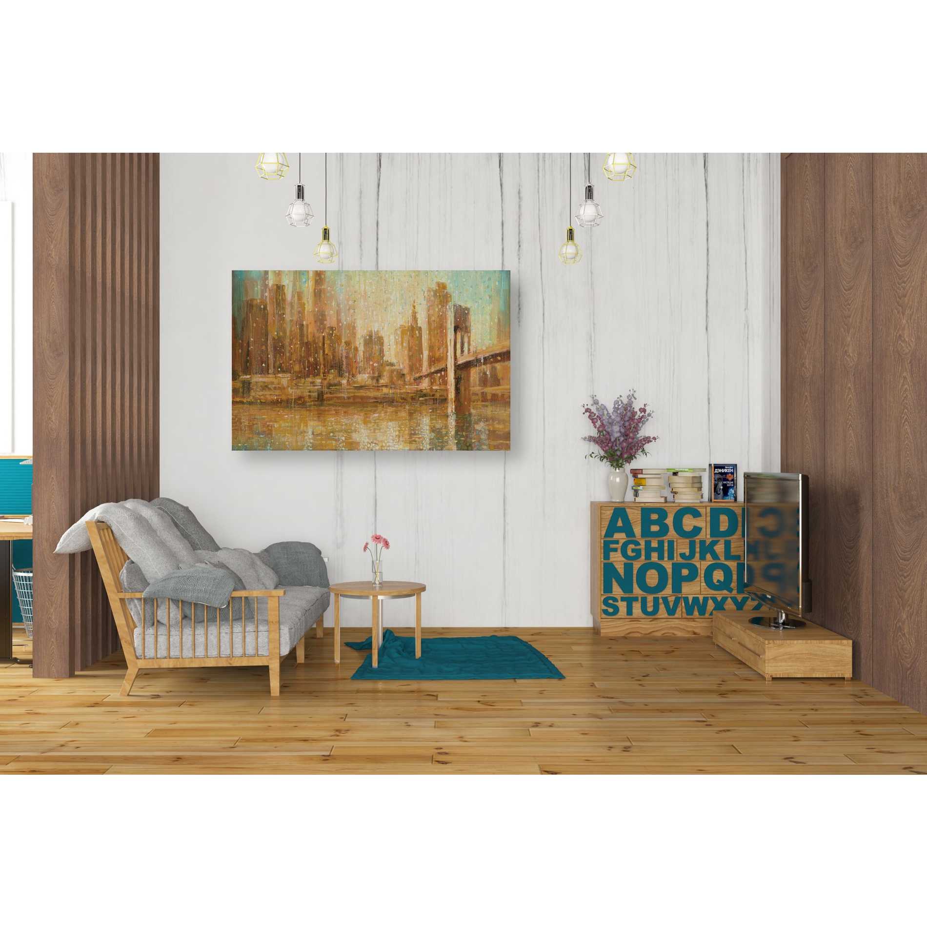 'Champagne City' by Danhui Nai, Canvas Wall Art,26 x 40