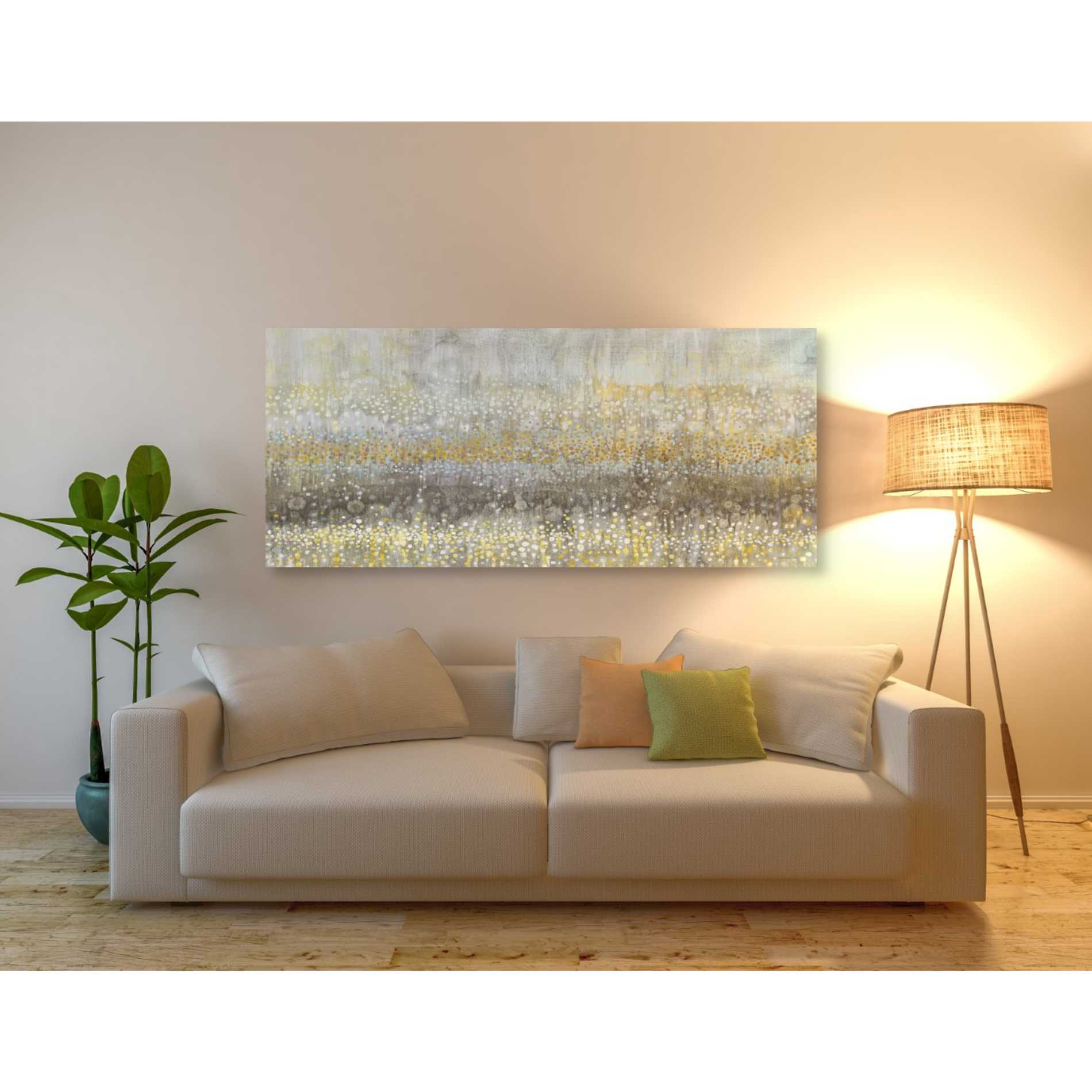 'Rain Abstract II Crop' by Danhui Nai, Canvas Wall Art,30 x 60