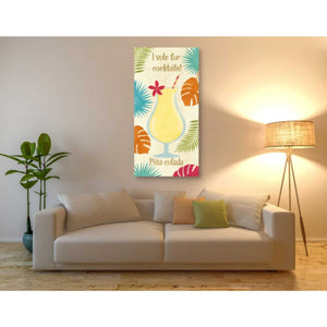 'Exotic Breeze XV' by Veronique Charron, Canvas Wall Art,30 x 60