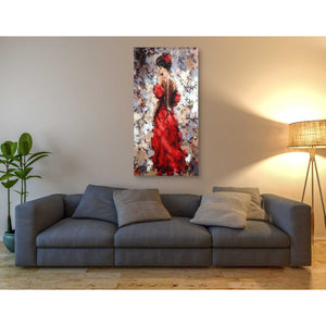 'Baile' by Alexander Gunin, Canvas Wall Art,30 x 60