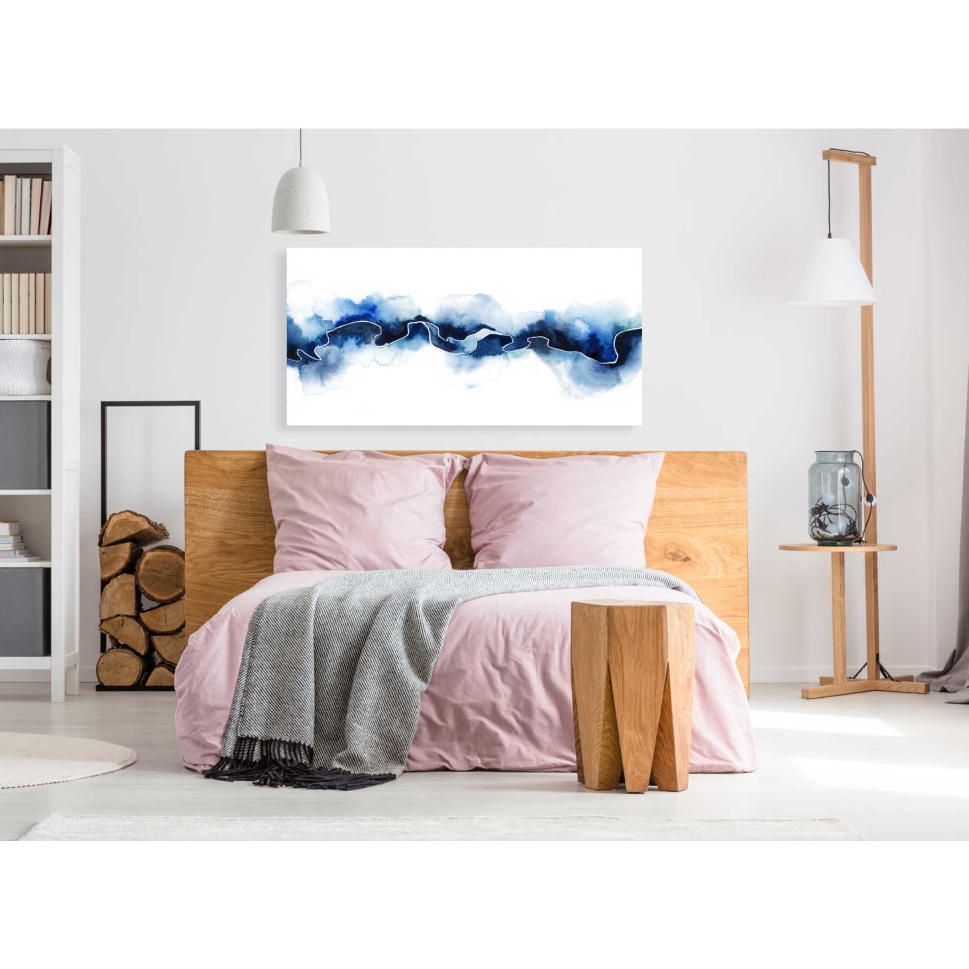 'Glacial Break II' by Grace Popp Canvas Wall Art,60 x 30