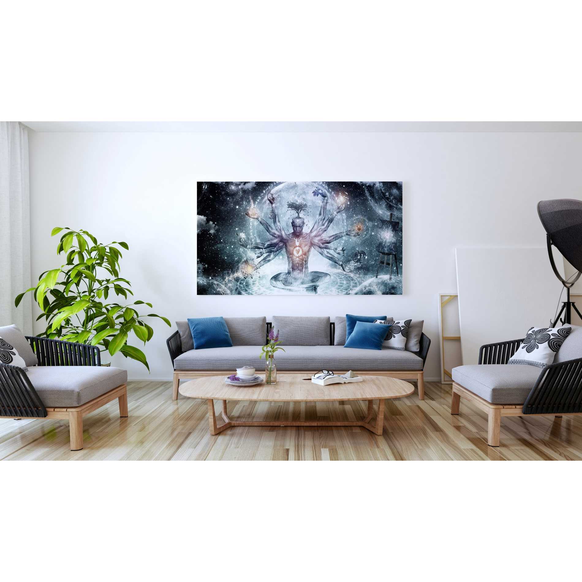 'The Neverending Dreamer' by Cameron Gray, Canvas Wall Art,30 x 60