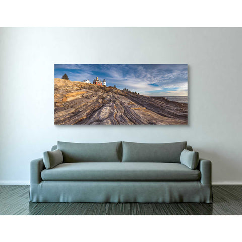 Image of 'Pemaquid Point' by Darren White, Canvas Wall Art,30 x 60
