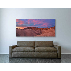'Ruby Sunset,' Canvas Wall Art,30 x 60