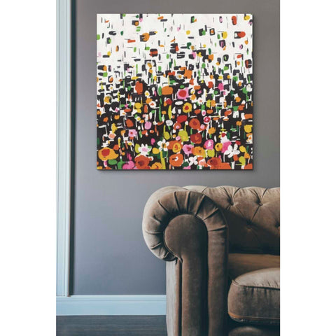 Image of 'Flower Shower Crop' by Wild Apple Portfolio, Canvas Wall Art,37 x 37
