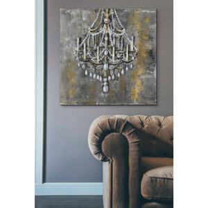 'Vintage Chandelier I' by Silvia Vassileva, Canvas Wall Art,37 x 37