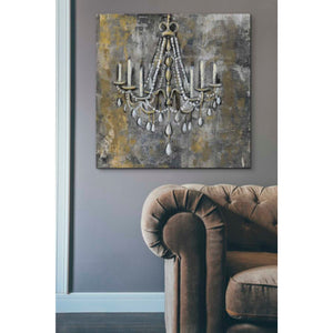 'Vintage Chandelier II' by Silvia Vassileva, Canvas Wall Art,37 x 37
