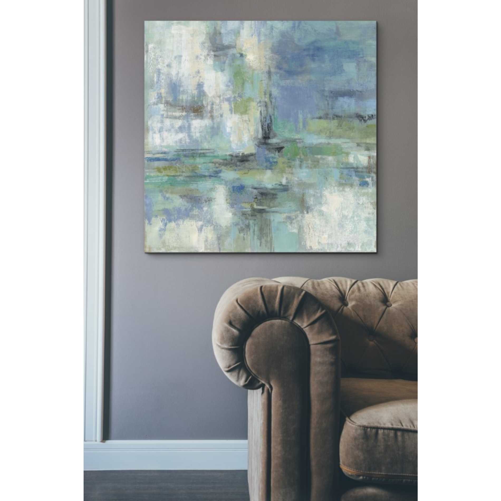 'Morning Port' by Silvia Vassileva, Canvas Wall Art,37 x 37