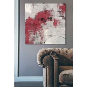 'Stone Gardens II Red' by Silvia Vassileva, Canvas Wall Art,37 x 37