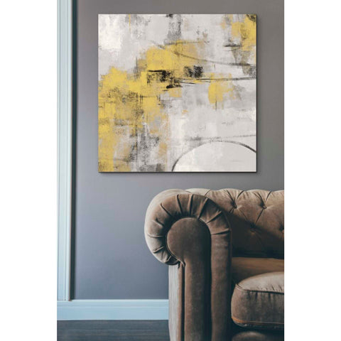 Image of 'Stone Gardens II Yellow' by Silvia Vassileva, Canvas Wall Art,37 x 37