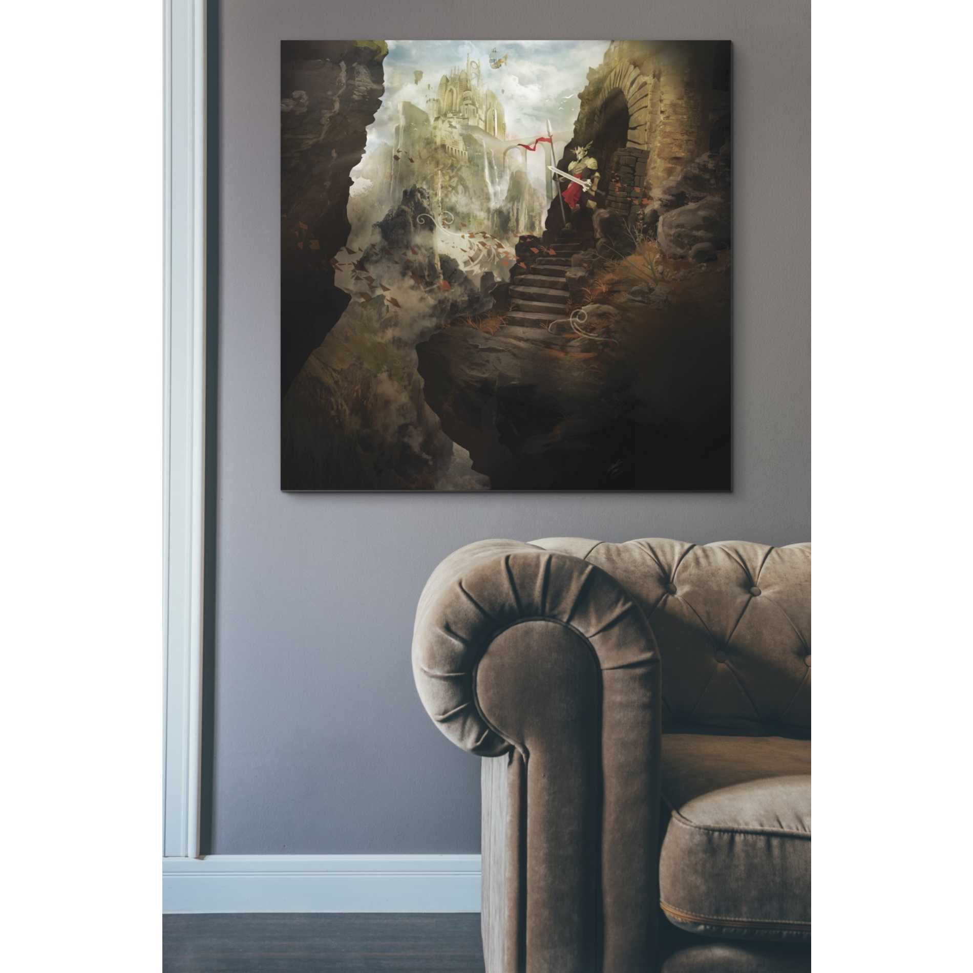 'The Empire' by Jonathan Lam, Canvas Wall Art,37 x 37