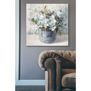 'Garden Blooms I Blue Crop' by Danhui Nai, Canvas Wall Art,37 x 37