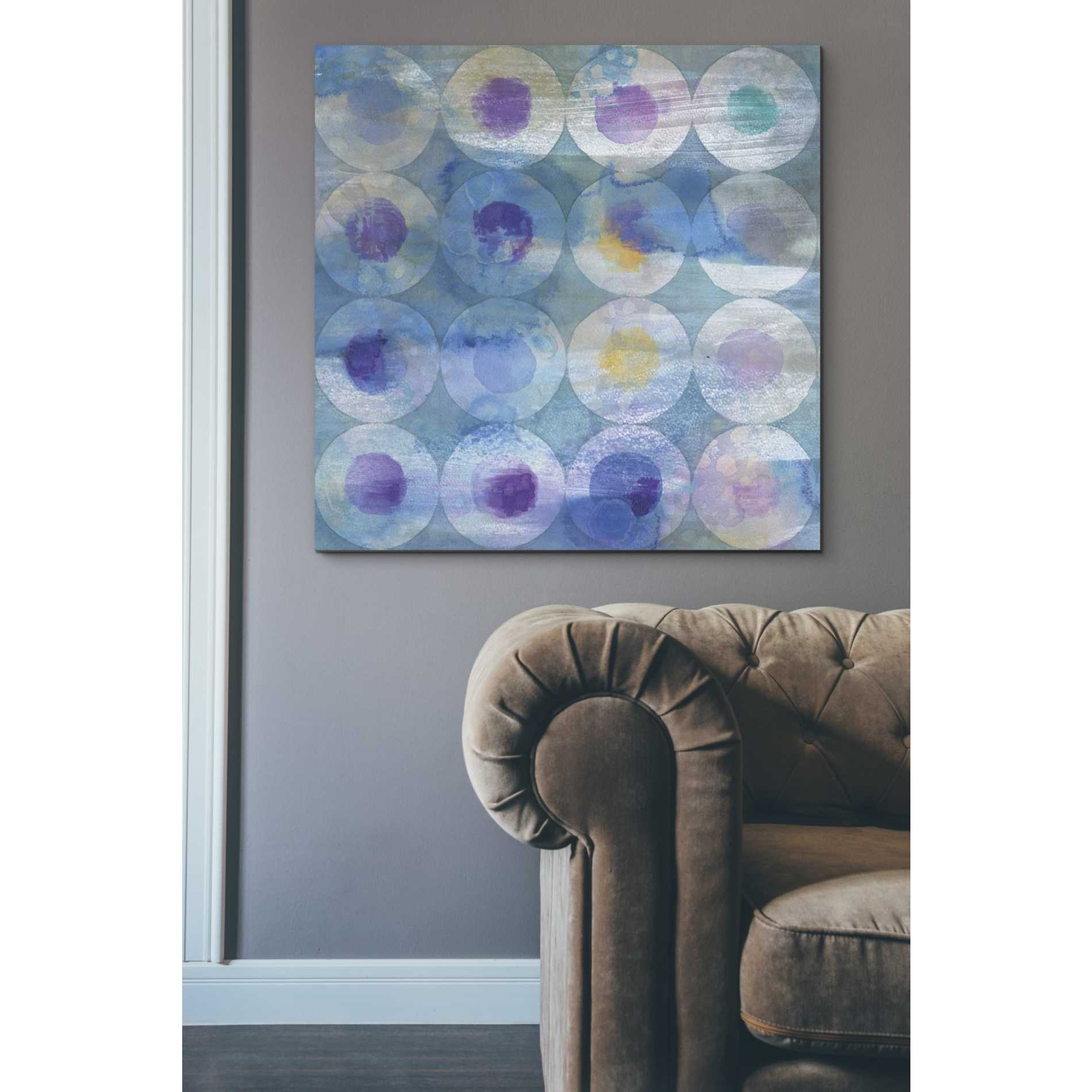 'Touching Circles III' by Danhui Nai, Canvas Wall Art,37 x 37