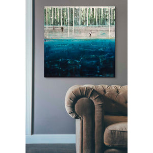 'FREEZING' by DB Waterman, Canvas Wall Art,37 x 37