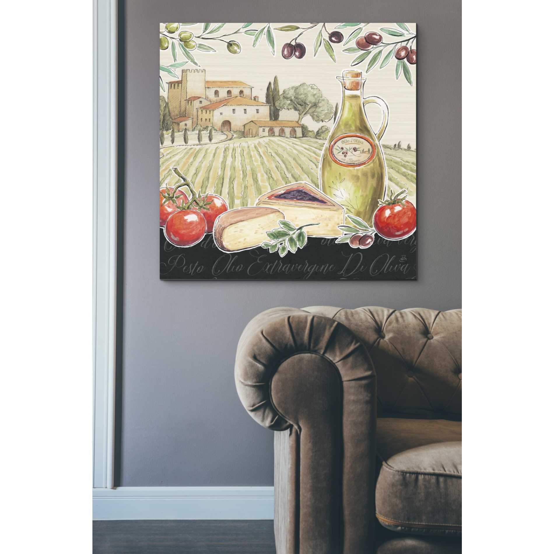 'Tuscan Flavor III' by Daphne Brissonet, Canvas Wall Art,37 x 37