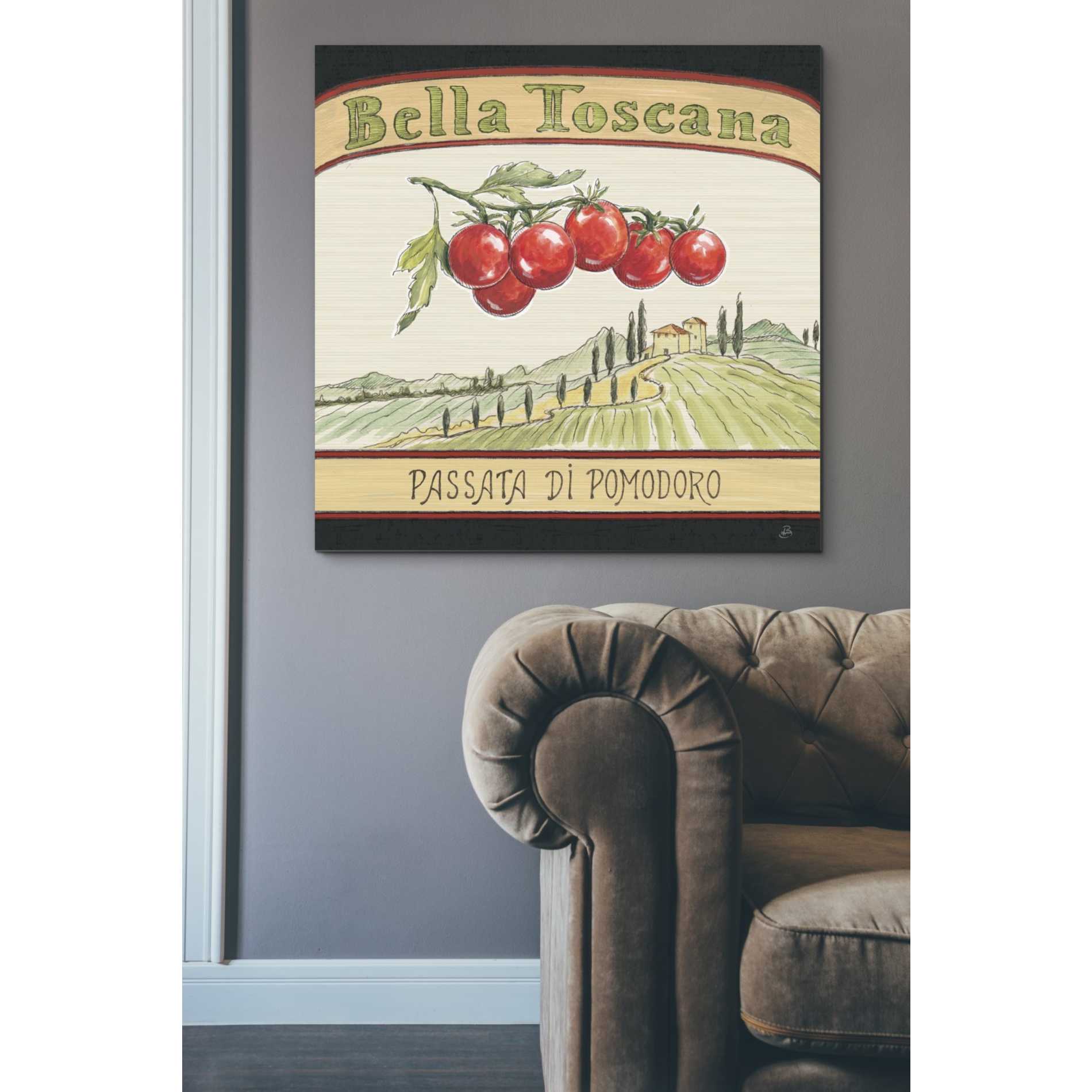 'Tuscan Flavor V' by Daphne Brissonet, Canvas Wall Art,37 x 37