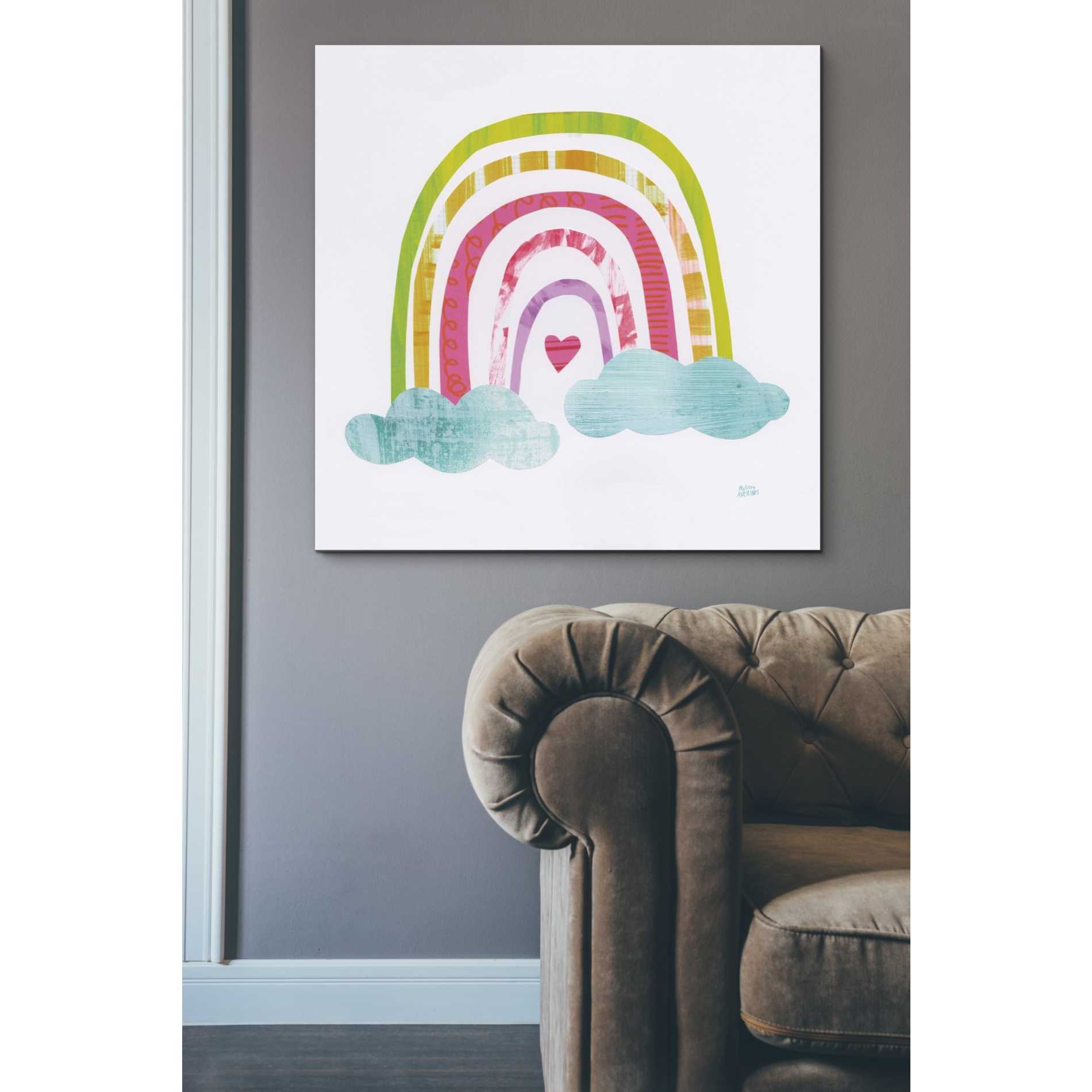 'Unicorn Magic VII Sq' by Melissa Averinos, Canvas Wall Art,37 x 37