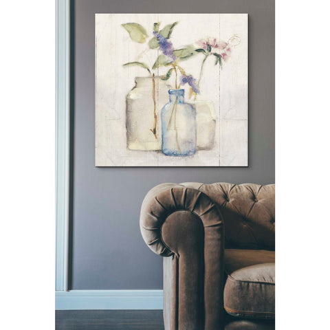 Image of 'Blossoms on Birch I' by Cheri Blum, Canvas Wall Art,37 x 37