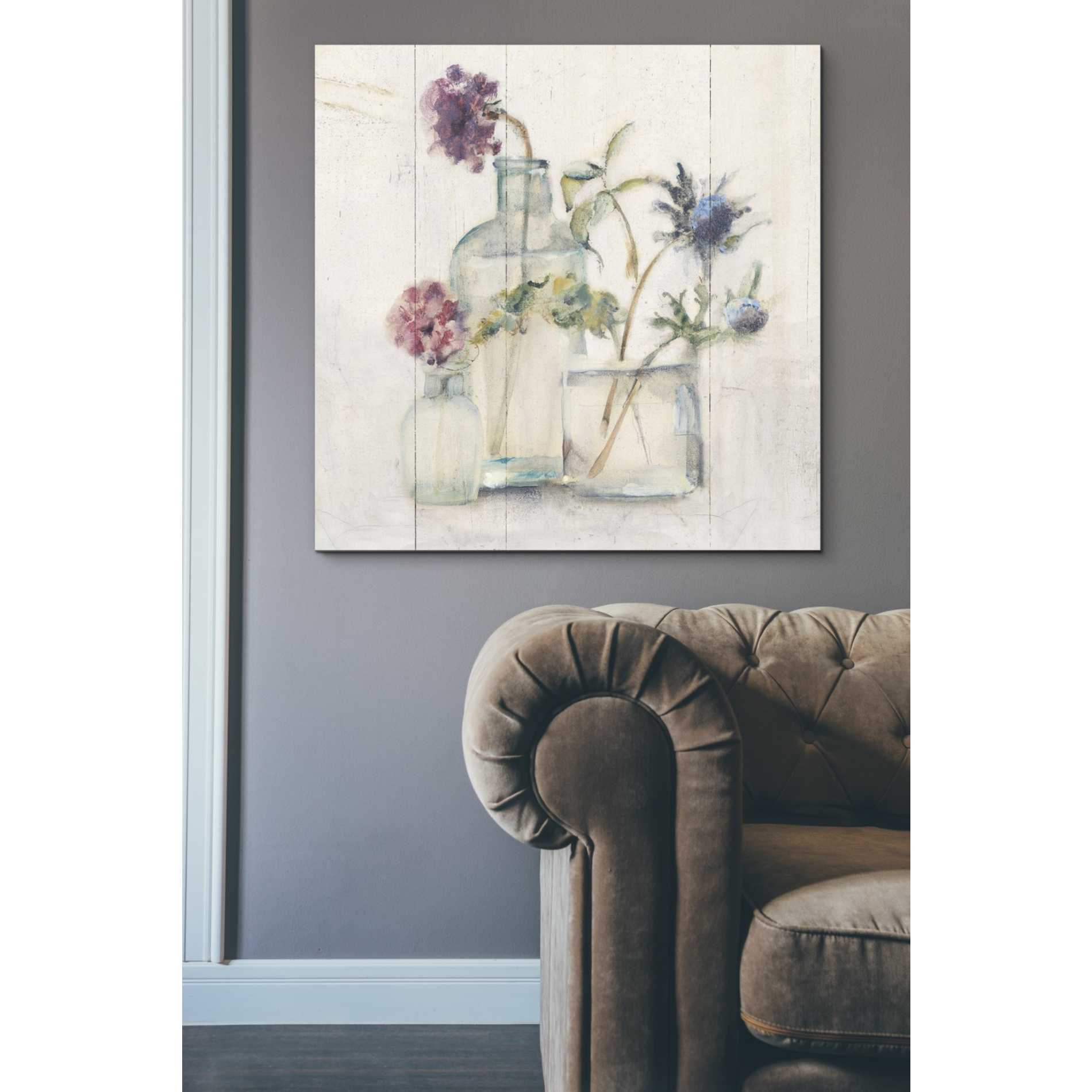 'Blossoms on Birch II' by Cheri Blum, Canvas Wall Art,37 x 37