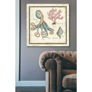 'Oceanography I' by Daphne Brissonet, Canvas Wall Art,37 x 37