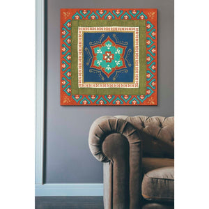 'Mexican Fiesta I' by Veronique Charron, Canvas Wall Art,37 x 37