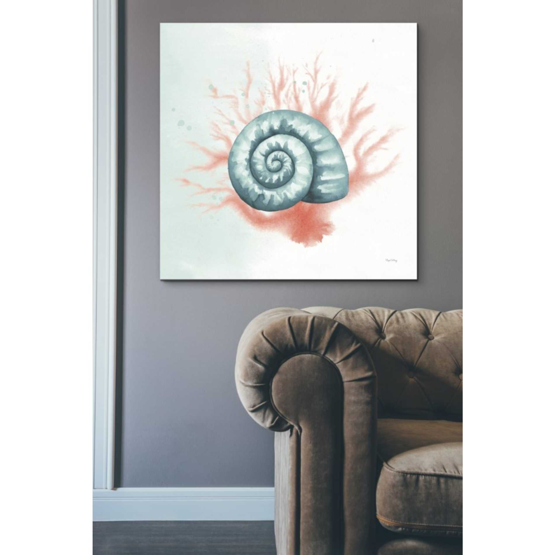 'Splash I' by Elyse DeNeige, Canvas Wall Art,37 x 37