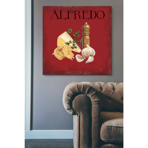 Image of 'Italian Cuisine III' by Marco Fabiano, Canvas Wall Art,37 x 37