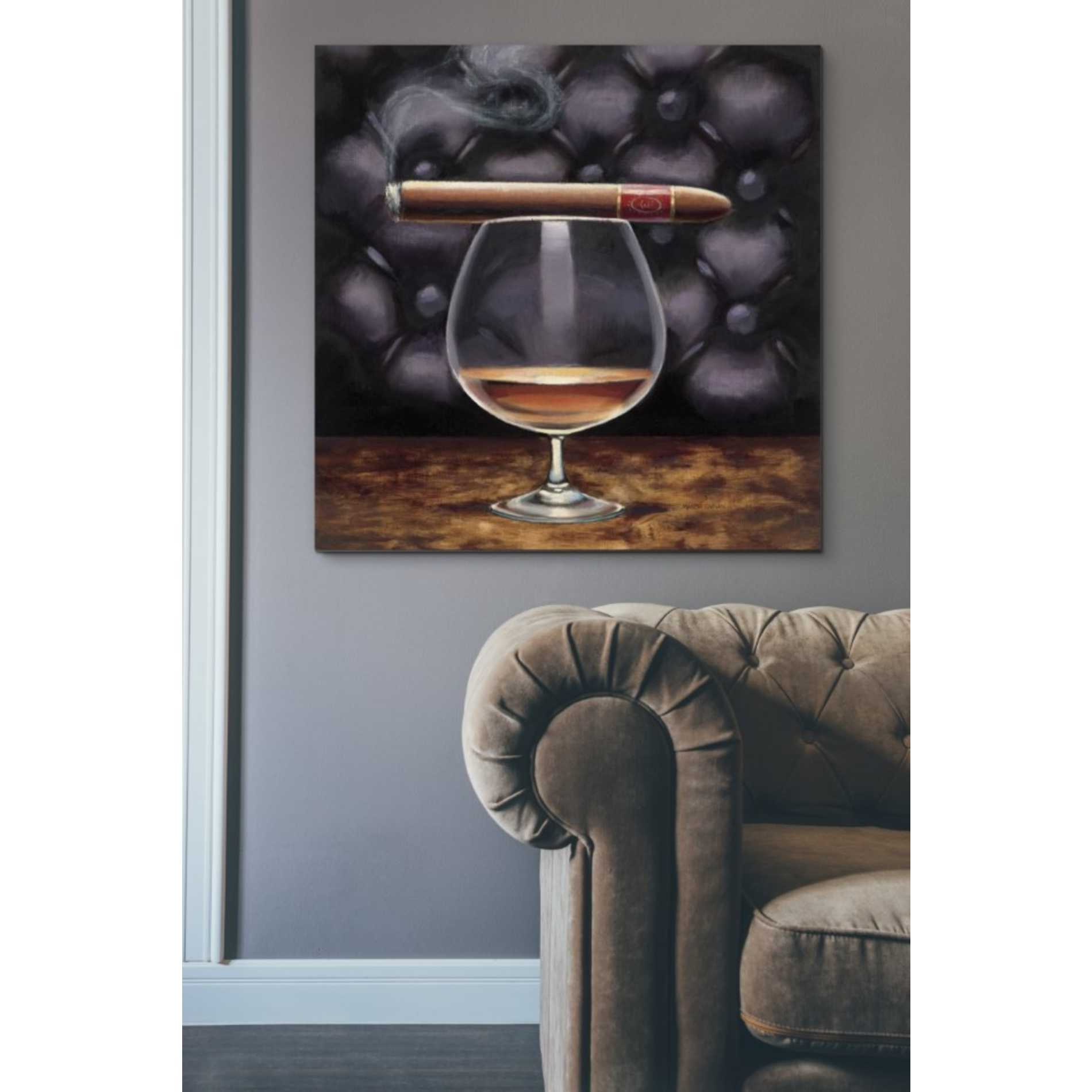 'Gentlemen Prefer I' by Marco Fabiano, Canvas Wall Art,37 x 37