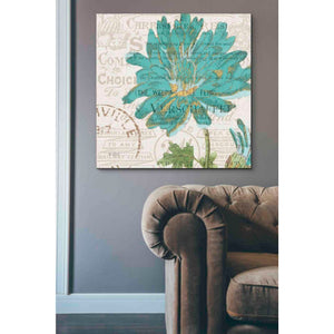 'Bookshelf Botanical IV' by Katie Pertiet, Canvas Wall Art,37 x 37